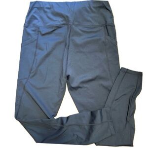 SOLDONMERCARI Navy Blue Leggings With Pockets Size XL